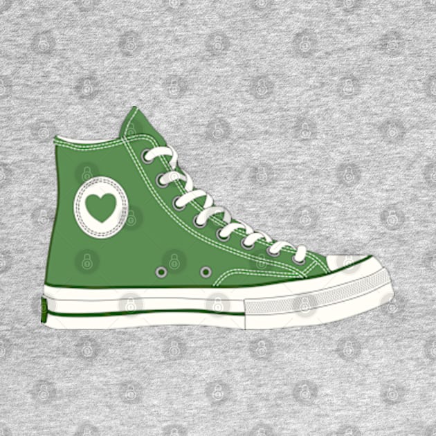 Retro Shoes Green by Worldengine